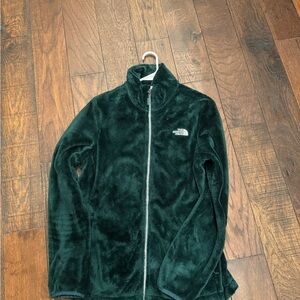The North Face Dark Green Fleece Jacket